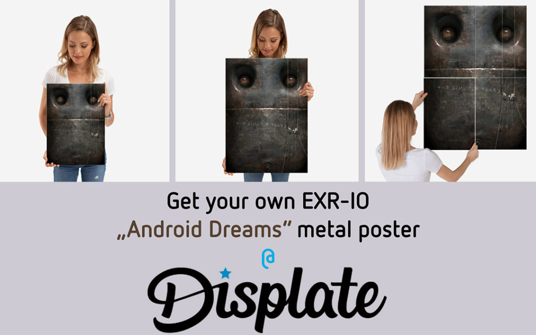 Get your Exr-IO Robot Metal Poster